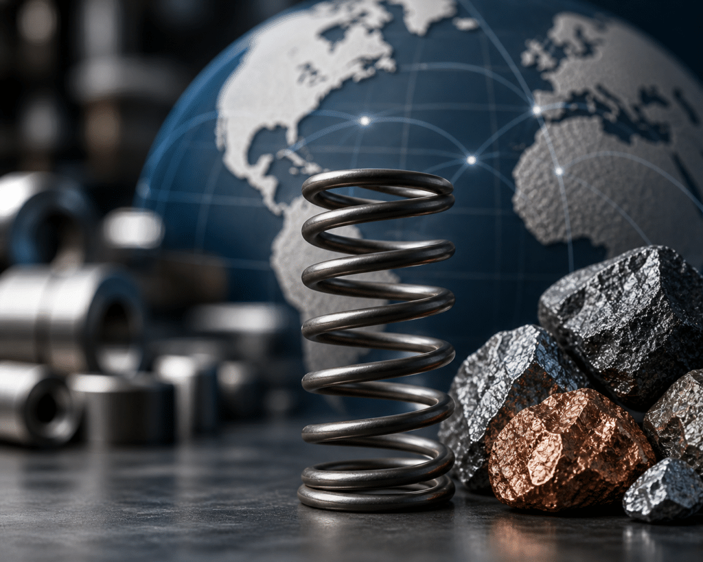 How Critical Minerals Are Reshaping the Spring Manufacturing Supply Chain